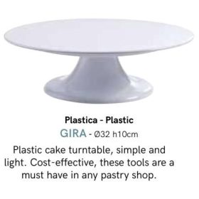 GIRA1 Forgatható tortaállvány 32cm műa.