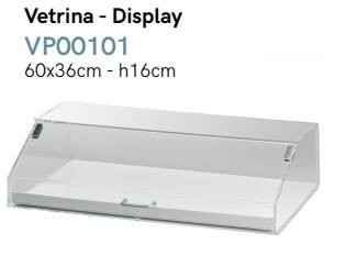 VP00101 Display vitrin 60x36x16cm