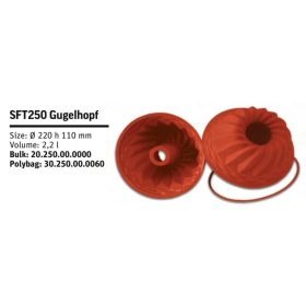 SFT250 Szilikon forma GUGELHPF