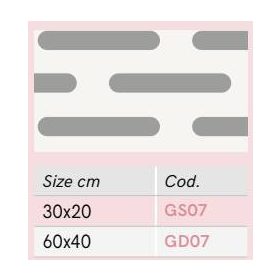 GS07 Szórósablon 20x30cm