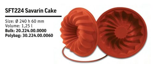 SFT224 Szilikon forma SAVARIN CAKE