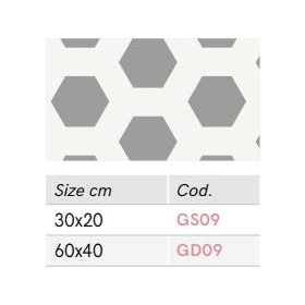 GD09 Szórósablon 60x40cm