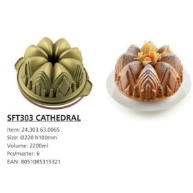 SFT303 Szilikon forma CATHEDRAL