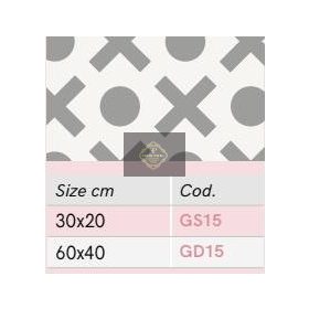 GD15 Szórósablon 60x40cm