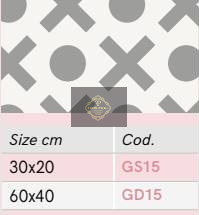 GD15 Szórósablon 60x40cm