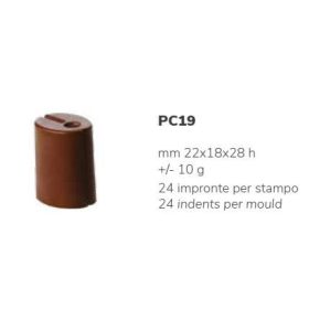 PC19 Bonbon forma 10gr.