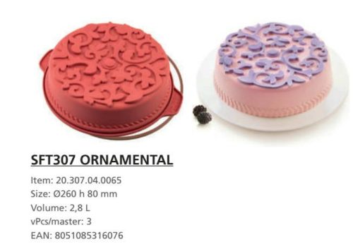 SFT307 Szilikon forma ORNAMENTAL