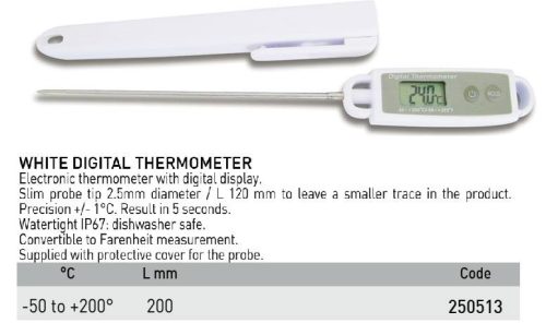 250513 Maghőmérő -50°C-+200°C