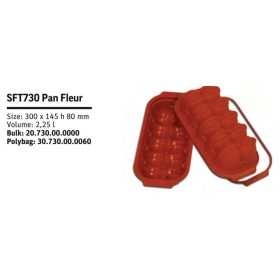 SFT730 Szilikon forma PAN FLEUR