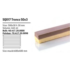 SQ017 Szilikon forma TRONCO
