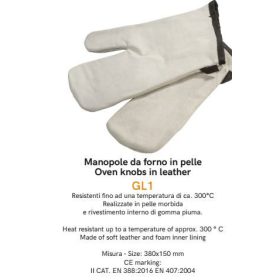 GL1 Kesztyű sütőlemezhez 250°C