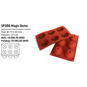 SF086 Szilikon forma MAGIC DOME