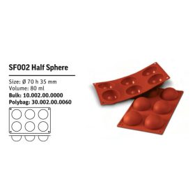 SF002 Szilikon forma SPHERE