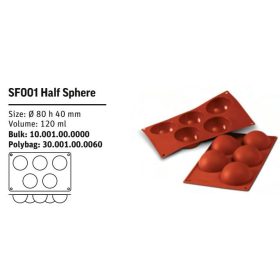 SF001 Szilikon forma SPHERE