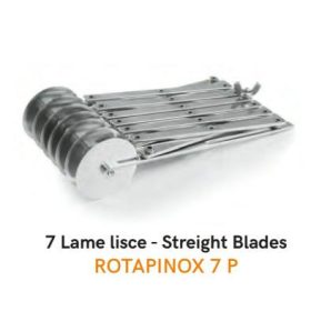 ROTAPINOX7P Állítható tésztavágó sima