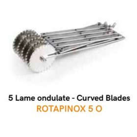 ROTAPINOX5/O Állítható tésztavágó hullám
