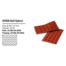 SF006 Szilikon forma SPHERE