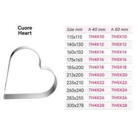 7H4x18 Tortakarika 200x185mm  rm.szív