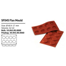 SF045 Szilikon forma FLAN MOULD