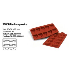 SF088 Szilikon forma MEDIUM PASSION