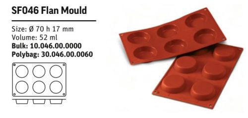 SF046 Szilikon forma FLAN MOULD