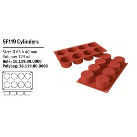 SF119 Szilikon forma CYLINDERS
