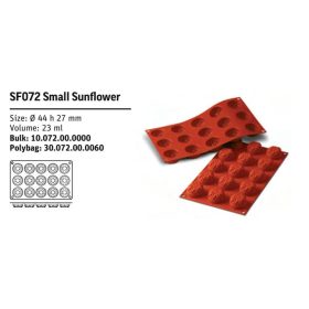 SF072 Szilikon forma SMALL SUNFLOWER