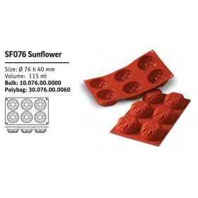 SF076 Szilikon forma SUNFLOWER