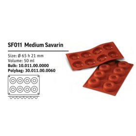 SF011 Szilikon forma MEDIUM SAVARIN