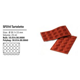 SF014 Szilikon forma TARTELETTE