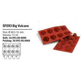 SF093 Szilikon forma BIG VULCANO