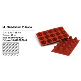 SF094 Szilikon forma MEDIUM VULCANO