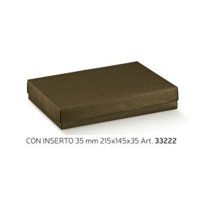 33222 Bonbon doboz  marrone 4 fedeles n.