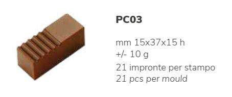 PC03 Bonbon forma 10gr.