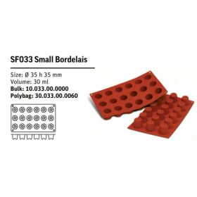 SF033 Szilikon forma SMALL BORDERLAIS