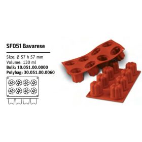 SF051 Szilikon forma BAVARESE