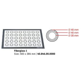 MACARON FIBERGLASS szilikonlap 583x384mm