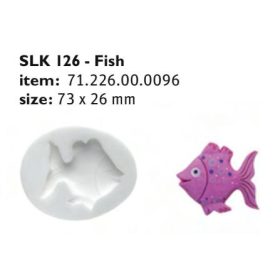 SLK126 Cukor és marcipán mintá forma FISH