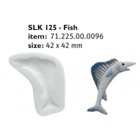 SLK125 Cukor és marcipán mintá forma FISH