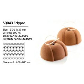 SQ043 Szilikon forma ECLYPSE.