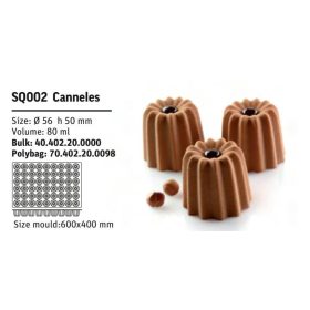 SQ002 Szilikon forma CANNELES