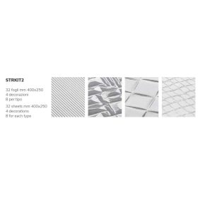 STRKIT2 Csokoládé mintázó lap szett