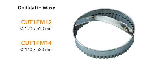 CUT1FM12 cm Kiszúró kerek cakkos fogóval