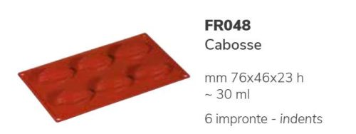 FR048 Szilikon forma CABOSSE