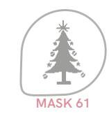 MASK61 Sablon szóró 260mm