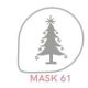 MASK61 Sablon szóró 260mm