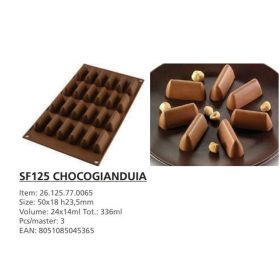 SF125 Szilikon forma CHOCOGIANDUIA