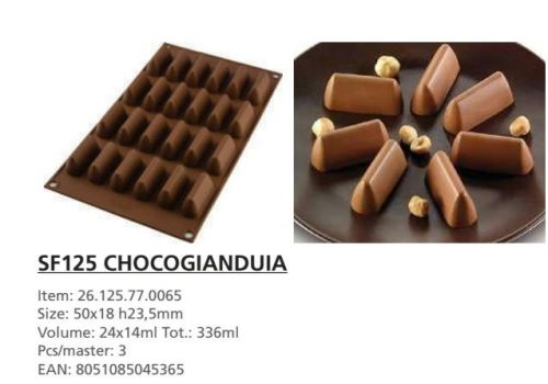 SF125 Szilikon forma CHOCOGIANDUIA