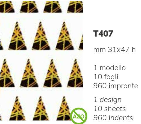 T407 Csokoládé sablon háromszög 960db