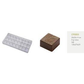 CF0203 bon bon forma 9gr 25x25x12mm 24db/forma